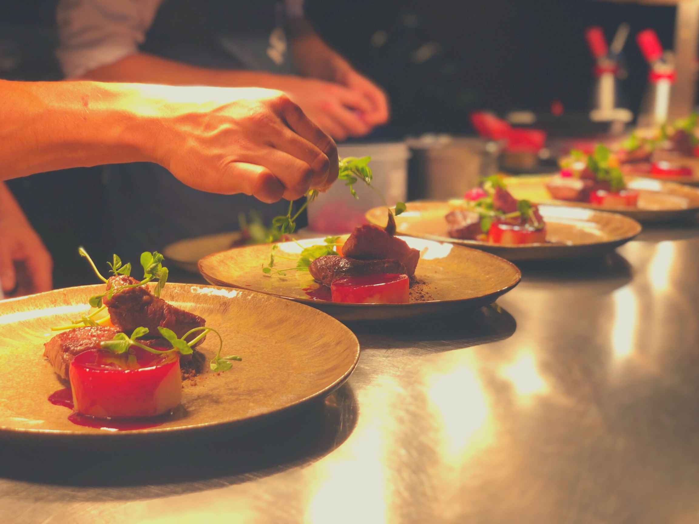 Galadiner 1 Walking dinner